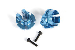 Aluminum Shock Spring Retainer - 12mm (Blue) (2pcs) (AX31431)