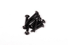 M3x15mm Hex Socket Tapping Button Head (Black) (10pcs) (AXA0437)