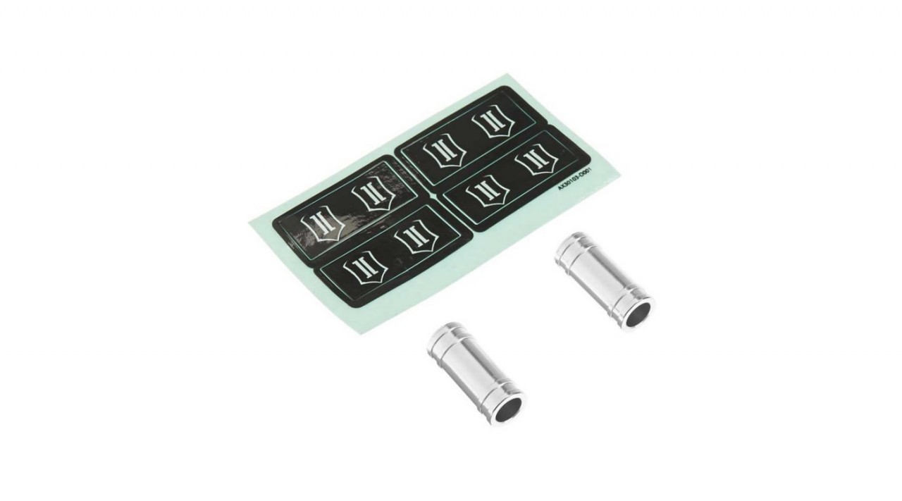 Icon Anodized Aluminum Shock Reservoir (2) (AXIC3131) afbeelding