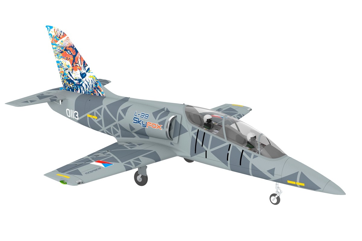KAVAN L-39 Skyfox 1088mm - grijs afbeelding