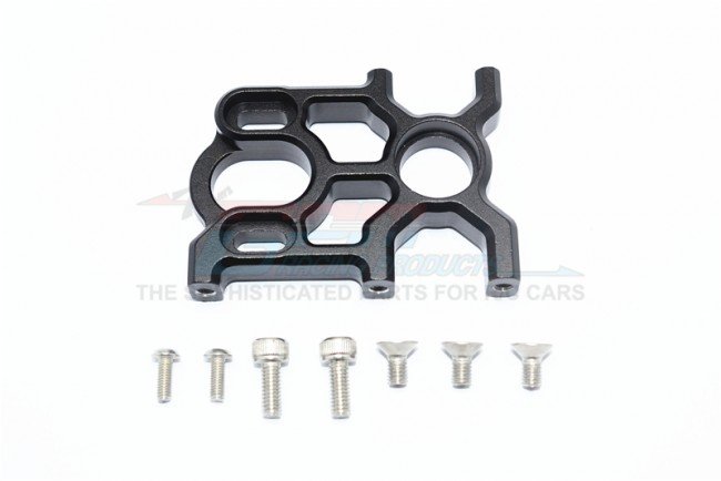 GPM - Aluminium Center Differential and Motor Mount - Black - Arrma Kraton 1/8