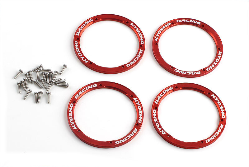 Aluminium bead-loc rings red (EZW-003R) afbeelding