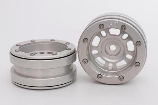 Metsafil Beadlock Wheels PT-Distractor Zilver / Zilver 1.9 (2st)