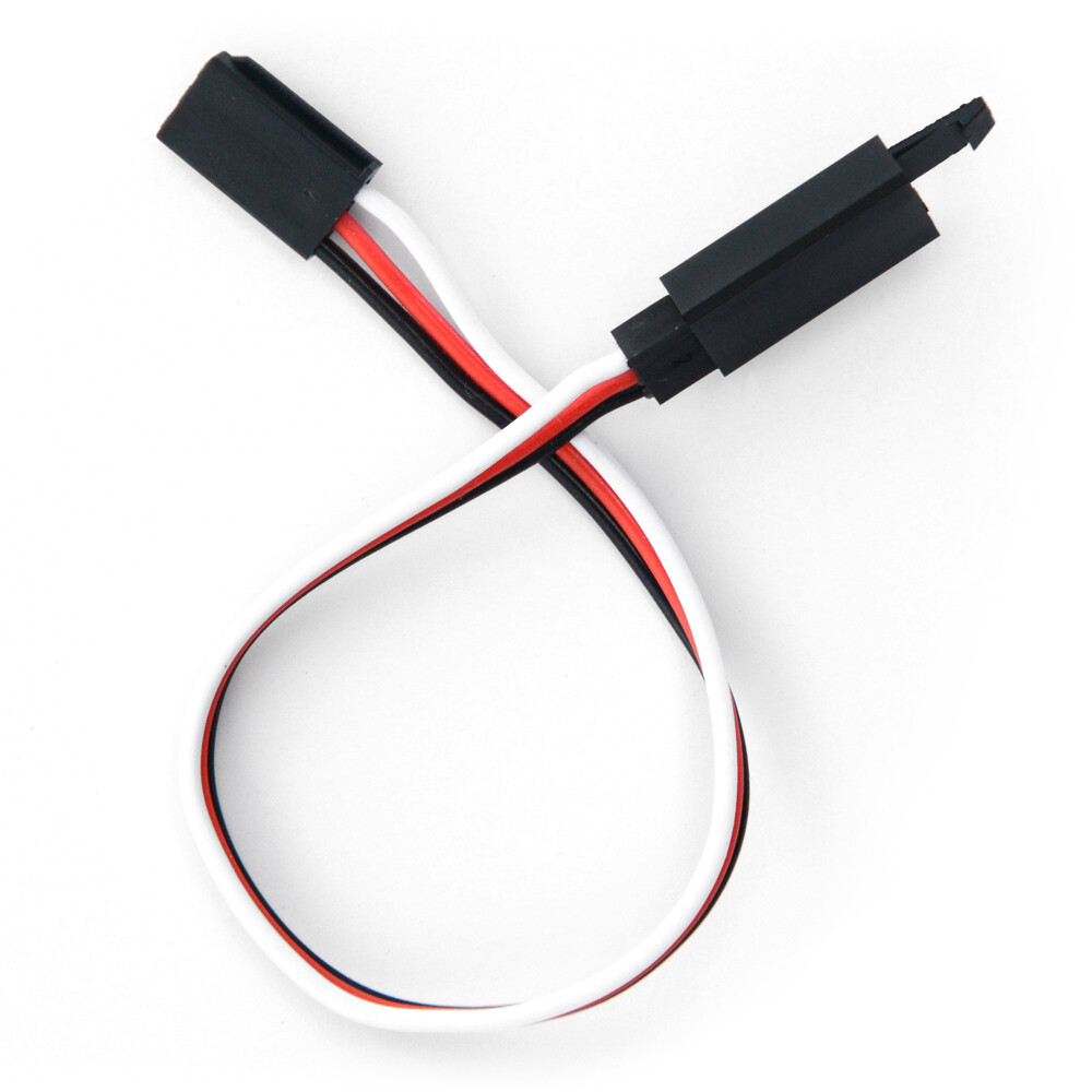 Verlengkabel Futaba met haak, 22AWG, 15cm (10st) afbeelding
