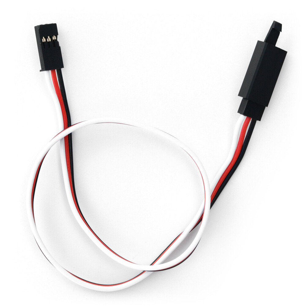 Verlengkabel Futaba met haak, 22AWG, 30cm (10st) afbeelding