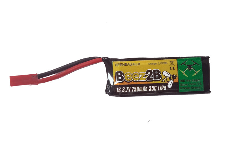 Beez2B 750mAh 1S 3.7V 35C LiPo accu - Galaxy Visitor 6 - Ominus Beez2B 750mAh 1S 3.7V 35C LiPo accu - Galaxy Visitor 6 - Ominus