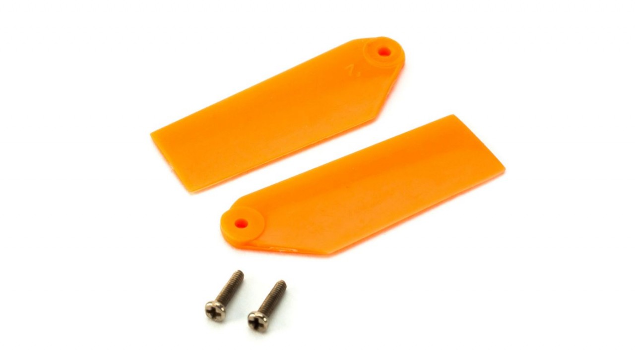 Tail Rotor Blade Set, Orange - 130X (BLH3733OR) afbeelding