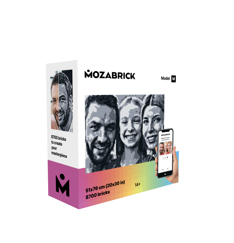 Mozabrick Foto bouwset M (51x76cm) afbeelding