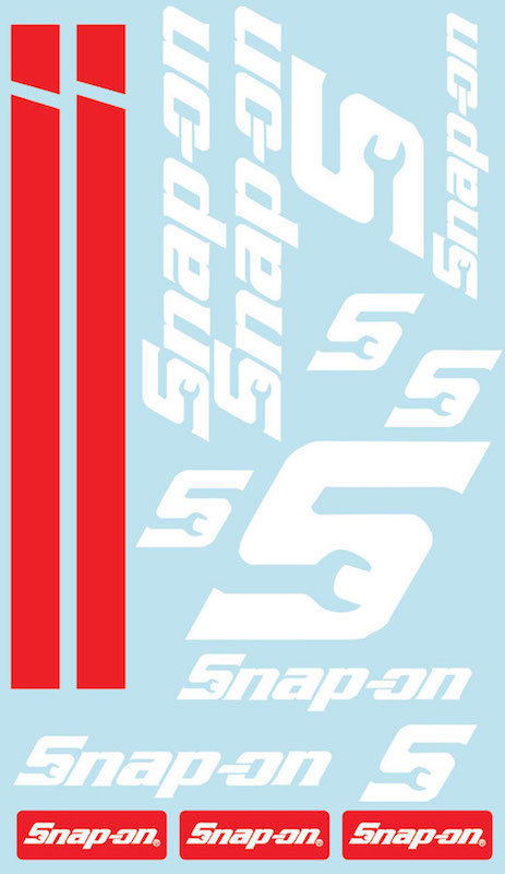 Snap-on stickervel - A4 afbeelding