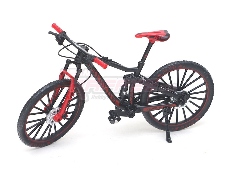 Team Raffee Co. 1/10 Mountain Bike zwart - rood