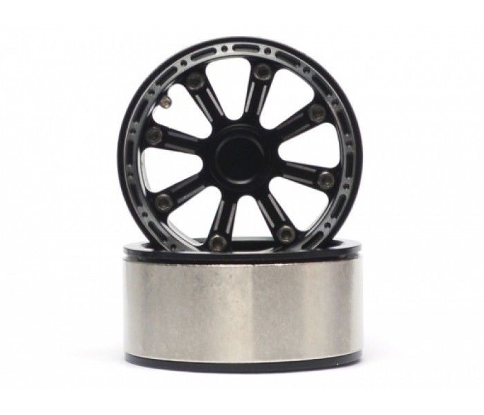 Team Raffee Co. Gemini 1.9 High Mass Beadlock Aluminum Wheels Type D