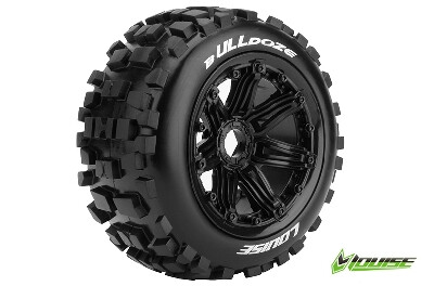 Louise B-Bulldoze Voorbanden Set - Velgen Zwart - Hex 24mm afbeelding