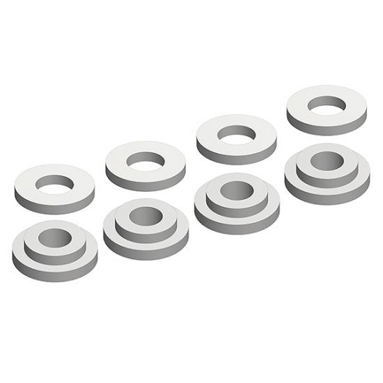 Shock Body Insert - Washer - Composite - 1 set (4+4pcs) (C-00180-078) afbeelding