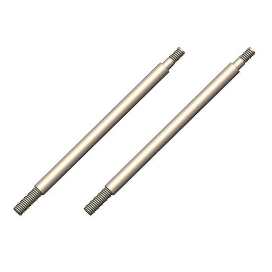 Shock Shaft - 61mm - Front - Steel - 2pcs (C-00180-166) afbeelding