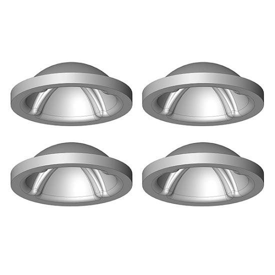 Shock Bladders - Silicone - 4pcs (C-00180-189) afbeelding