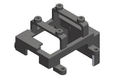 Team Corally - ESC Holder - Cora 40 - Composite (C-00250-012) afbeelding