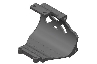 Team Corally - Motor Guard - Rear Composite afbeelding