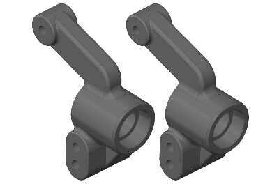 Team Corally Hub - Rear - Composite - 2pcs (C-00250-068) afbeelding