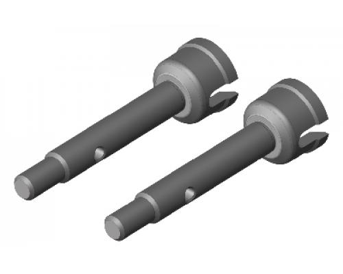 Team Corally - Wheel Shaft - Rear - Steel (2pcs) afbeelding