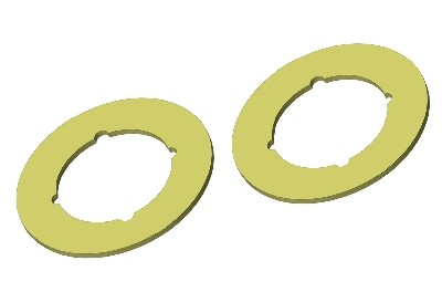 Team Corally - Slipper Pads - 2 pcs afbeelding