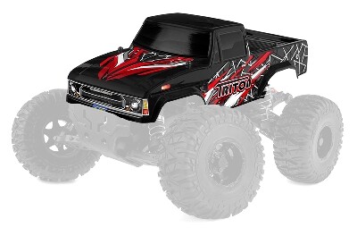 Team Corally Triton XP - 1/10 Body painted - Black