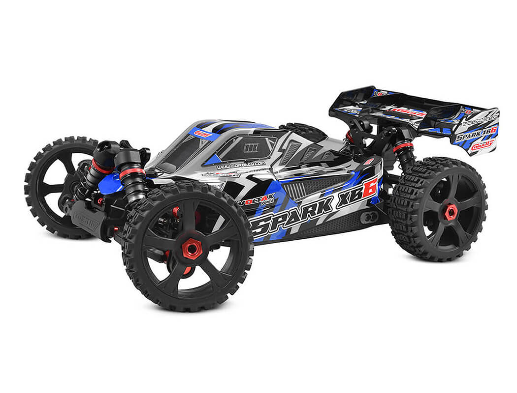 Team Corally Spark XB-6 RTR - Blauw