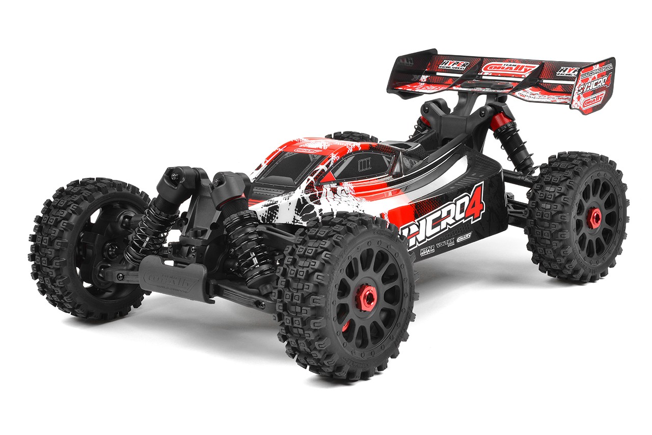 Team Corally Syncro 4 RTR - Rood