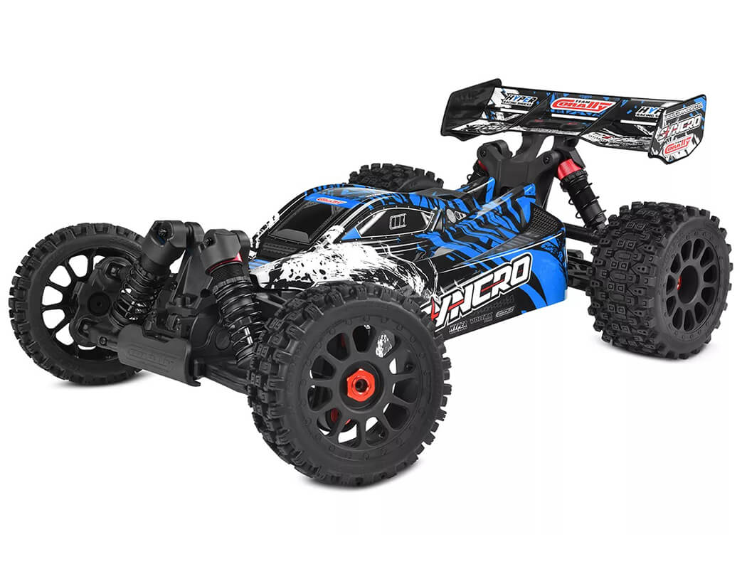 Team Corally Syncro Brushless 2WD RTR - Blauw (voor 3S/4S lipo's) afbeelding