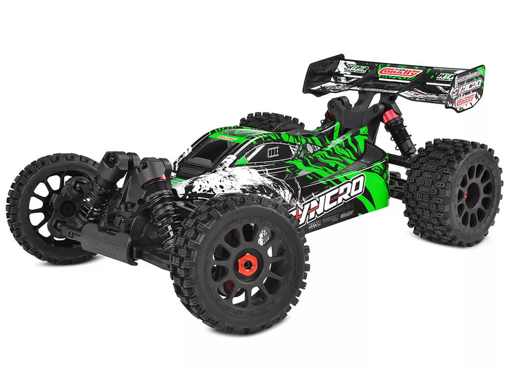 Team Corally Syncro Brushless 2WD RTR - Groen (voor 3S/4S lipo's) afbeelding