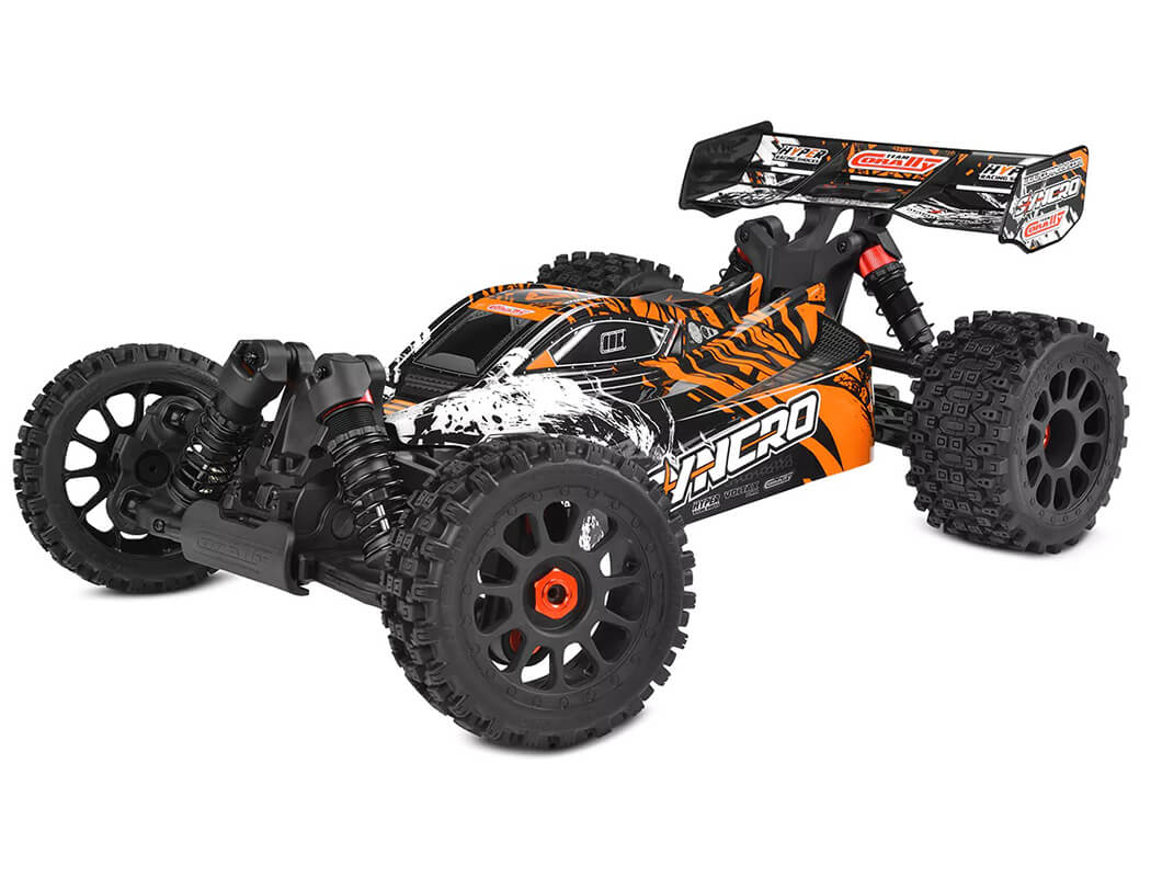 Team Corally Syncro Brushless 2WD RTR - Oranje (voor 3S/4S lipo's) afbeelding