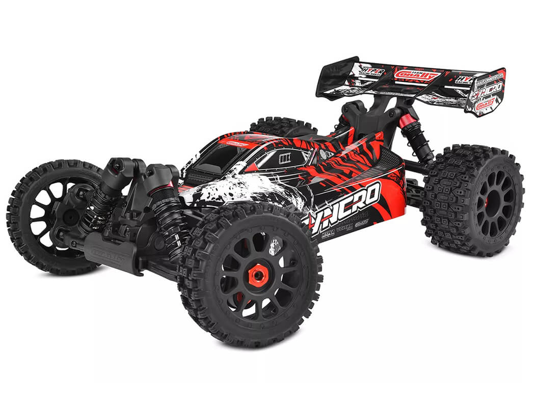 Team Corally Syncro Brushless 2WD RTR - Rood (voor 3S/4S lipo's) afbeelding