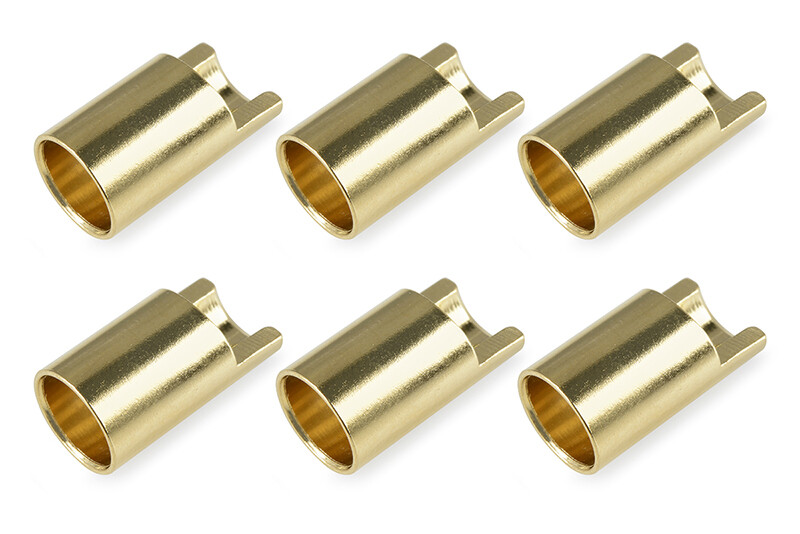 Team Corally Bullit Connector 6.5mm Female - 6 stuks afbeelding