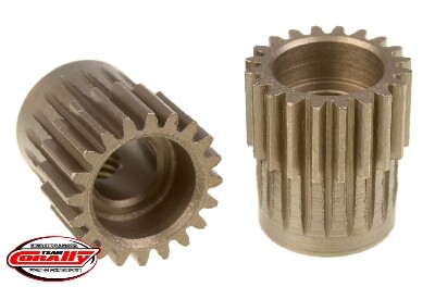 Team Corally - 48 DP Pinion - Short - Hardened Steel - 20T - 5mm as afbeelding