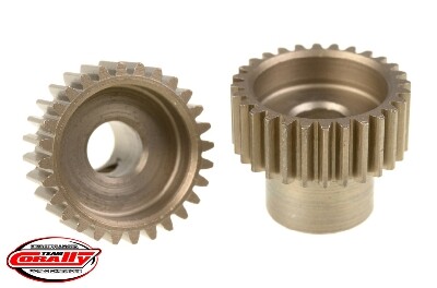 Team Corally - 48 DP Pinion - Short - Hardened Steel - 28T - 5mm as afbeelding