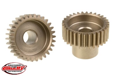 Team Corally - 48 DP Pinion - Short - Hardened Steel - 30T - 5mm as afbeelding