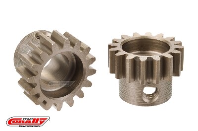 Team Corally - Mod 1.0 Pinion - Hardened Steel - 16T - 8mm as afbeelding