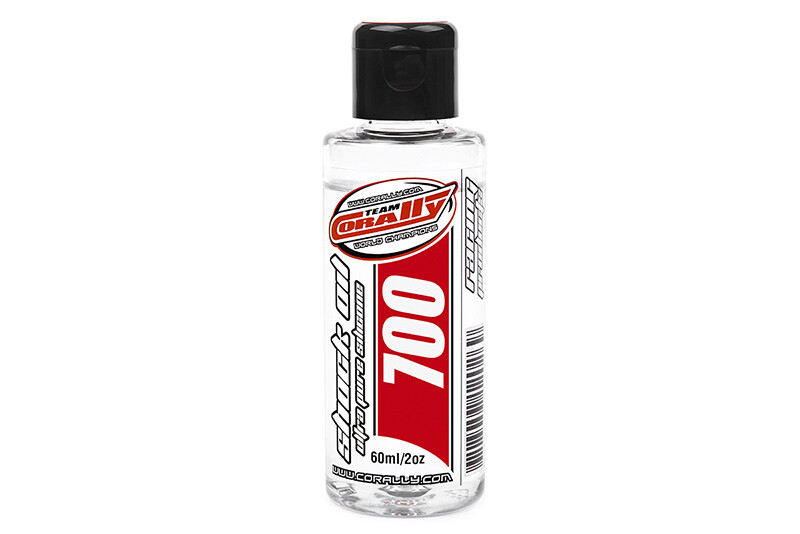 Team Corally schokdemper olie 60ml - 700CPS