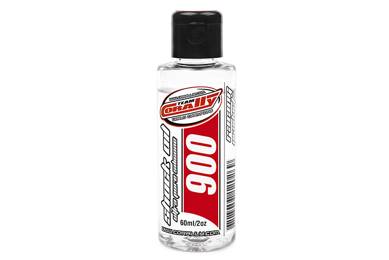 Team Corally schokdemper olie 60ml - 900CPS