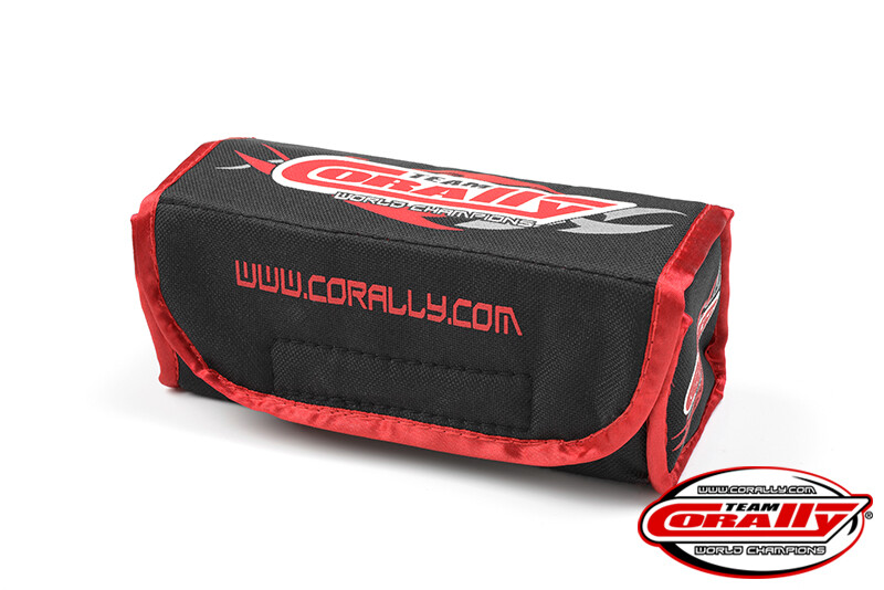 Team Corally lipo laadzak voor 2x 2S lipo accus afbeelding