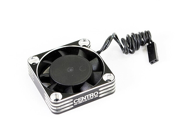 Centro Aluminium Cooling Fan 16000 RPM 5V-8V - 40x40mm - JST Stekker