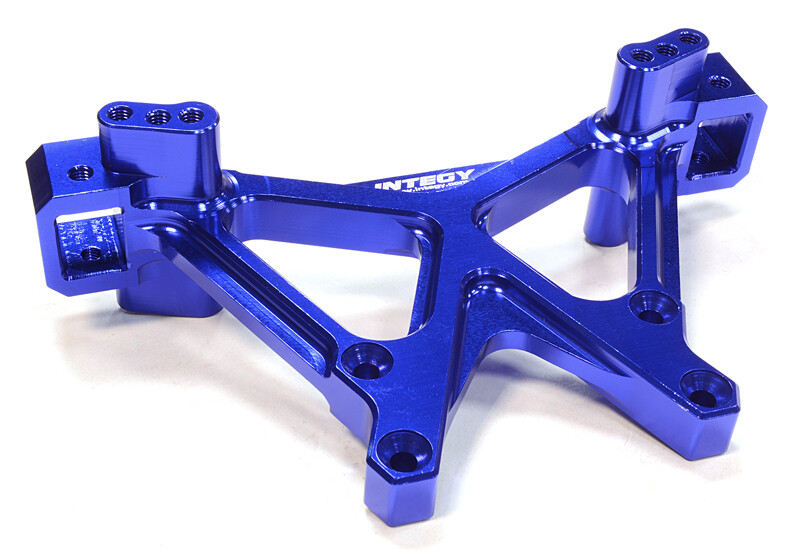 Integy Billet Machined Shock Tower Blue - E-Maxx