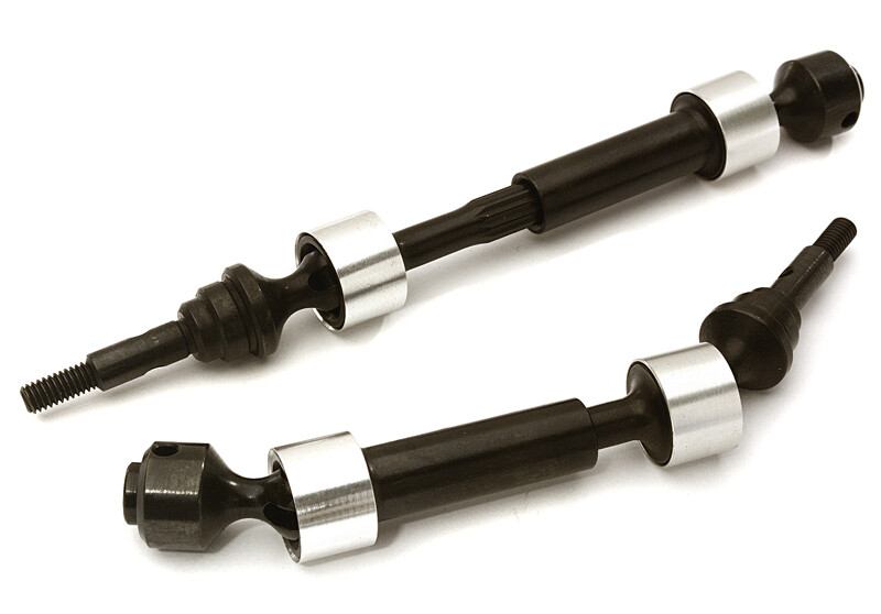 Dual Joint Telescopic Front Drive Shafts - Traxxas Stampede 4x4, Slash 4x4 afbeelding