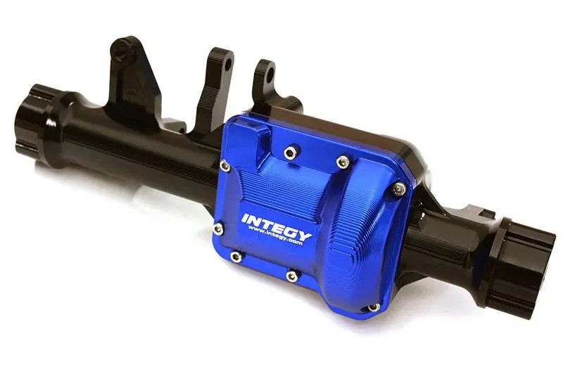 Integy Billet Machined Front Axle Housing for Traxxas TRX-4 Scale & Trail Crawler (C28001BLUE) afbeelding