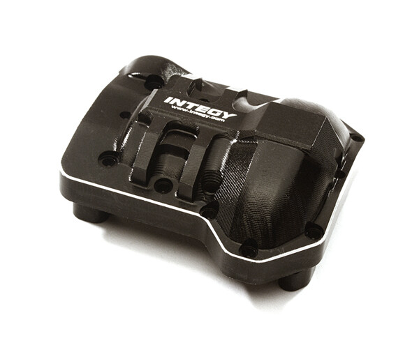 Billet Machined Alloy Differential Cover, Black - Traxxas TRX-4 afbeelding