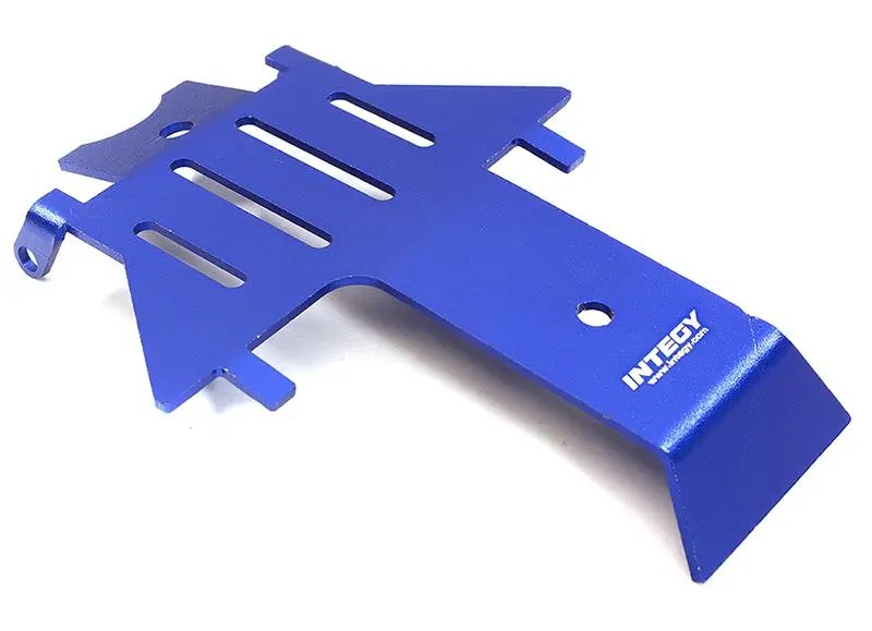 Integy Alloy Center Skid Plate for Traxxas TRX-4 Scale & Trail Crawler (C28416BLUE) afbeelding