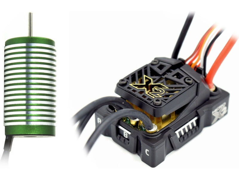 Castle Creations Mamba Micro X2, 16.8V, WP ESC met 0808-4100KV motor combo