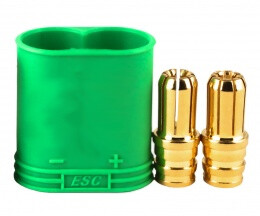 Connector CC. 6.5 - Gold Plated - Man - 4pcs afbeelding