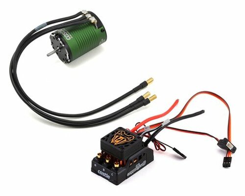 Castle Creations Copperhead 10 Sensored 16.8V ESC 1406-5700Kv sensored motor Basher Edition