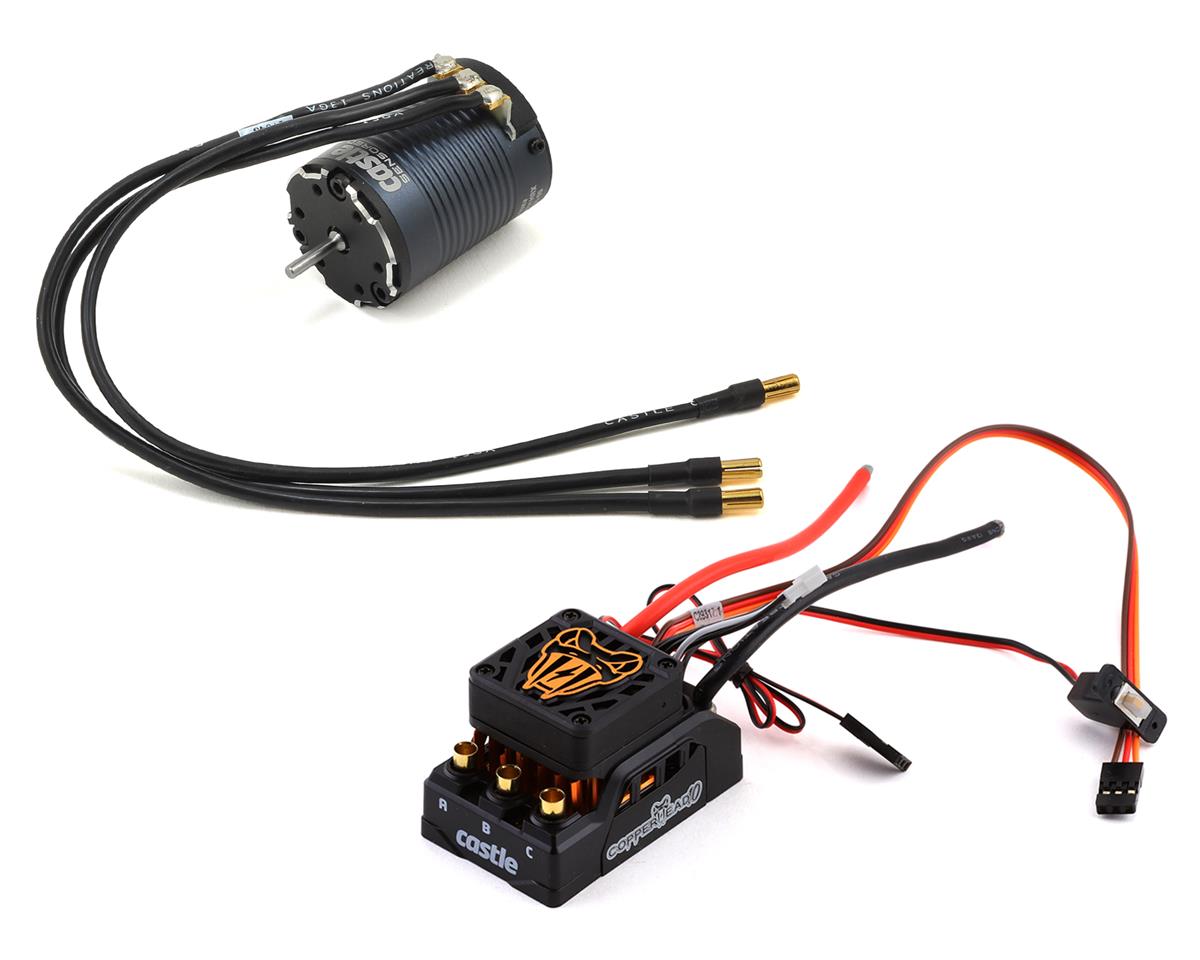 Castle Creations Copperhead 10 16.8V ESC 1406 - 2280Kv Sensored Motor