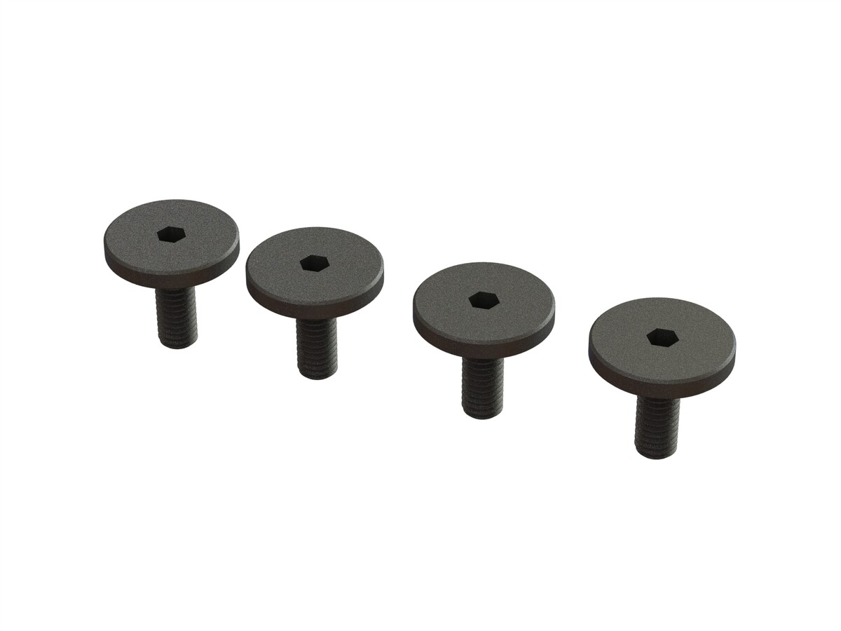 Large Head Screw M3x8MM (4Pcs) (ARA727308) afbeelding